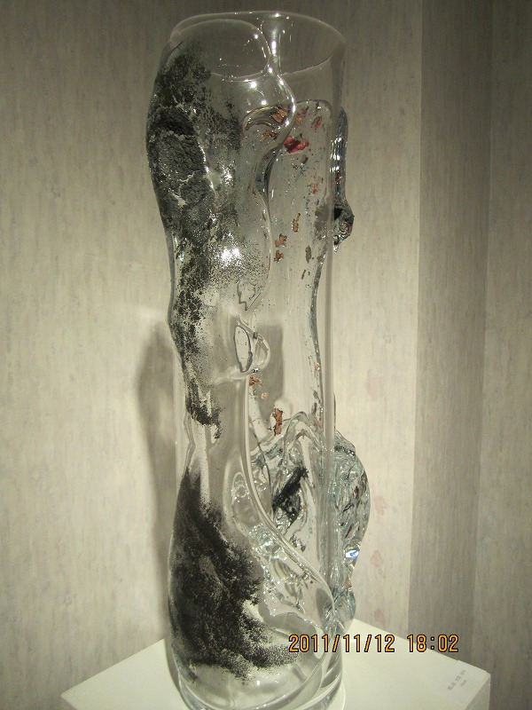 最終セール! 大村俊二 ガラス工芸 ペーパーウェイト omura glass mv.church